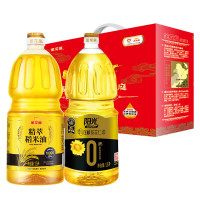 金龙鱼黄金油礼盒B款3L(稻米油1.5L+葵花油1.5L)礼盒
