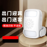 岡祈(Gangqi) 店小猫系列 欢迎光临感应器 双向店铺进出门迎宾器商用门铃充电款