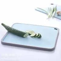 美厨(MAXCOOK)家用双面塑料案板加厚防滑水果辅食板34*28*1.7cm