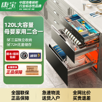 康宝(Canbo)消毒柜家用嵌入式消毒碗柜大容量高温星级碗筷餐具消毒柜国标二星级消毒收纳柜XDZ120-V7