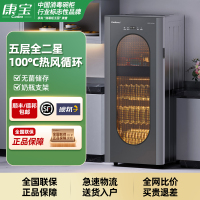 康宝(Canbo)消毒柜家用小型 立式大容量厨房碗筷茶杯刀具消毒碗柜 高温热风二星级婴儿奶瓶消毒柜XDZ115-LC5H