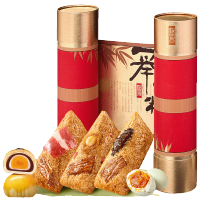 华美 一举高粽[书卷形]980克