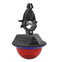 LH7913B 防破坏太阳能发光警示灯 0.5W DC3.7V 3000K IP66(计价单位:个)黑色