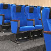 奈高(NAIGAO)礼堂椅影院座椅政府学校报告厅会议排椅多媒体大厅会议椅影院沙发 后背板