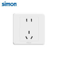 西蒙(SIMON)暗装 五孔面板插座