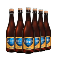 喜力旗下 喜力啤酒 AFFLIGEM(六骑士)15.1° 棕瓶 750ml*6瓶