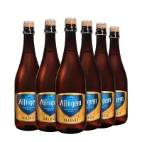 喜力旗下 喜力啤酒 AFFLIGEM(六骑士)15.1° 棕瓶 750ml*6瓶
