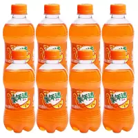 百事可乐 美年达 Mirinda 橙味汽水 碳酸饮料 300ml*8瓶 (新老包装随机发货)