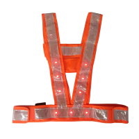 LH4331 LED发光背心 2.7W 10h 3000K DC3.7V IP54(计价单位:盏)橙色