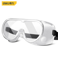 得力 防护眼镜护目镜防尘眼镜防风 (封闭型M) DL522001透明