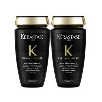 卡诗洗发水黑钻钥源滋养受损脆弱毛躁发丝润泽保湿护发洁净柔顺250ml*2