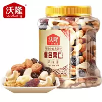 沃隆 每日坚果混合坚果仁坚果炒货休闲食品腰果巴旦木蓝莓干 [添加12%蓝莓干]混合坚果500g