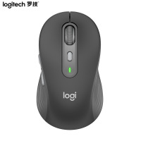 罗技(Logitech)M750M 通用版鼠标 无线鼠标 静音鼠标 对称鼠标 白色 带Logi Bolt USB接收器