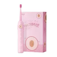 拜尔 儿童电动牙刷 K9 水蜜桃款 主机+4刷头+充电线