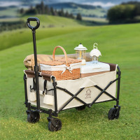 大迈 露营折叠车-布拉格棕 卡其色 DM-2017