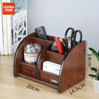 得力木质组合笔筒5032(个)