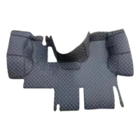 LXT 依维柯全包围脚垫 前排主驾+副驾 水立方纹单层