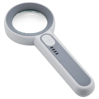 得力放大镜DN10cm 带LED灯(个)