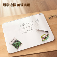 得力白板45*60 宽塑边框,烤漆覆膜面板块