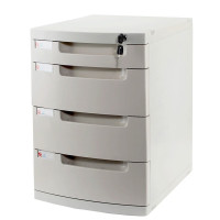 齐心桌面收纳柜3404 大四层 印花(个)