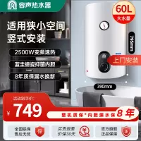 容声(RONGSHENG)电热水器家用竖式立式储水式速热卫生间宿舍洗澡出租房小户型小体积A3TV1 60L 2500W