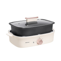 多功能电烤锅S-HG1508旋钮式