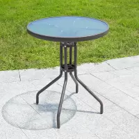 质凡户外圆桌 直径60水波纹圆桌