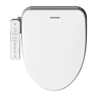 东芝智能马桶盖家用即热翻圈翻盖泡沫墙座圈T800