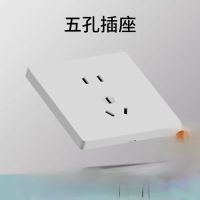 五孔插座明装 单位/个