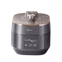 美的(Midea) MY-S5178K 电压力锅 5L 多功能双钢胆玻璃屏 2200W大火力
