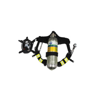 正压式消防空气呼吸器碳纤维气瓶氧气全面罩自给式呼救器 6.8L 1个