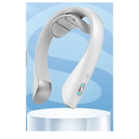 SKG 颈椎按摩器 颈部按摩仪脖子肩颈护颈仪按摩红光热敷脖子电脉冲 K5-2尊贵 白色