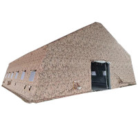 战霸 70平充气帐篷 大型户外充气野营帐篷充气指挥帐篷荒漠星空 ZB-CQ70