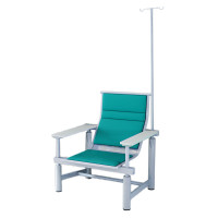 戴劲 输液椅医院诊所点滴吊针排椅大厅加固加厚候诊椅单人白板扶手绿色