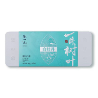 张一元 紧压白茶一片树叶盒装(白牡丹)90g装
