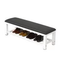 戴劲 软包长条凳换鞋凳健身房休息凳浴室凳洗澡凳床尾凳 1.6米双层