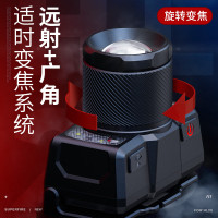 神火(SupFire) GTX5 头灯强光超亮长续航充电户外夜钓感应防水工作矿头戴式照明灯钓鱼