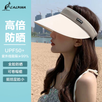 L'ALPINA/阿尔皮纳袋鼠夏季防紫外线可折叠太阳帽大帽檐空顶帽子