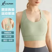L'ALPINA/阿尔皮纳袋鼠 一体式运动内衣女高强度防震跑步聚拢美背