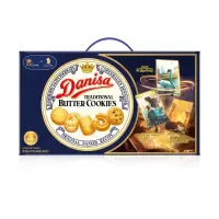 [皇冠丹麦] 曲奇饼干617g/盒(1*6盒/箱,按箱规出货)*