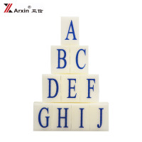 亚信(Arxin)NO.020(S-6) 英文组合号码印章 英文活字印可调自由组合