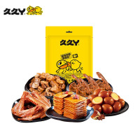 久久丫 节日企业团购送礼礼盒大礼包礼盒卤味零食 馋嘴卤味大礼包356g