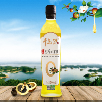 千岛源 山茶油有机初榨茶油500ml 风味茶籽油浓香型食用油 零反式脂肪酸