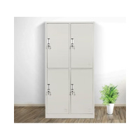 中虎钢制更衣柜储物柜铁皮衣柜定制四门更衣柜 常规板材1900*950*500mm(单位:个)