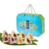 鲜品屋-1.26kg府宴•全素粽端午粽子鸭蛋礼盒臻味端午鲜品屋