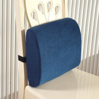 北极绒 记忆棉腰靠 布袋装