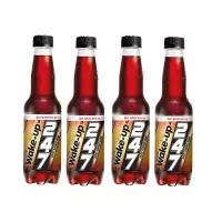 越南进口wake up威拿247咖啡风味碳酸饮料330ml*4瓶添加牛磺酸 提神