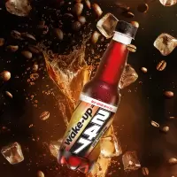 越南进口wake up威拿247咖啡风味碳酸饮料330ml*2瓶添加牛磺酸 提神