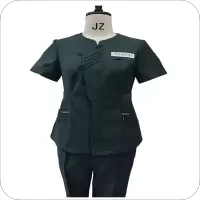 伟月护士服(夏)装-V领款