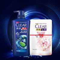 清扬头屑控油清爽头皮护理洗发水[男士清爽控油]洗发水680g